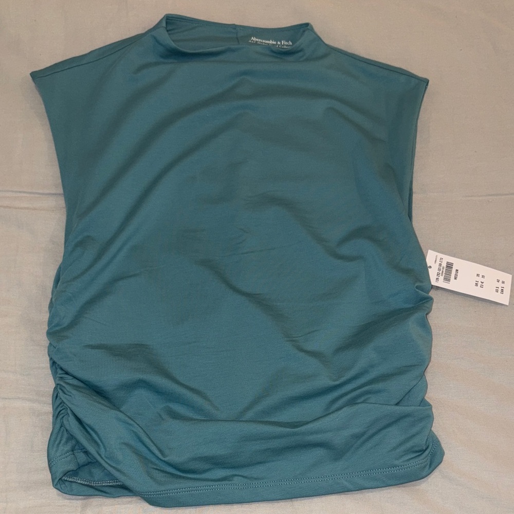 Abercrombie Teal Sleeveless Top